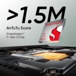 realme GT 6T 5G | India's 1st 7+ Gen 3 Flagship Chipset | 1.5M + AnTuTu Score | 5500mAh+120W | The World's Brightest Flagship Display - Image 3