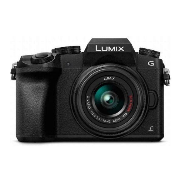 Panasonic LUMIX DMC-G7KK DSLM Mirrorless 4K Camera, 14-42 mm Lens Kit (Black)